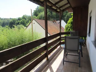 Balkon (© Archiv: Ferienhaus am Felsen)