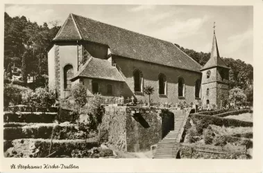 St. Stephanus-Kirche, Trulben, historische Ansicht (© TI Pirmasens-Land)