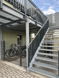 Außentreppe zu weiteren Ferienwohnungen