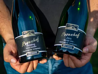 Rosenhof_Weine (© Wein- und Sektugut Rosenhof, Foto Ingrid Arnold)