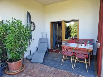 Ansicht Gäste-Terrasse