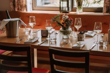 Gedeckter Tisch