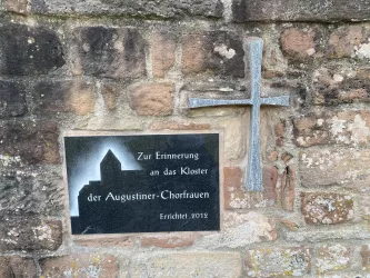 Gedenktafel Kloster Hertlingshausen