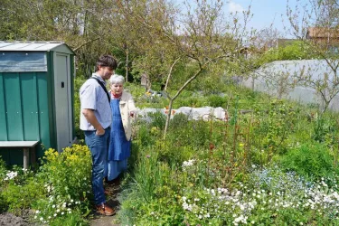 Müllers Bauernhof Garten Rheinzabern (© Familie Müller, Rheinzabern)