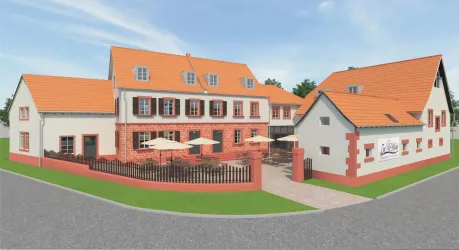 Beim Mühlenwirt (© Tourist-Information Dahner Felsenland)