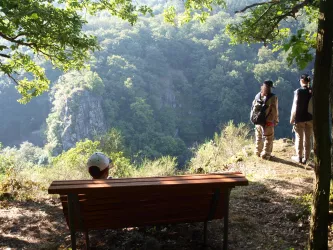 Ausblick auf Klausfelsen (© VG Baumholder)