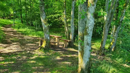 Pausenplätzchen am Aussichtspunkt Wildelei