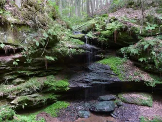 kleiner Wasserfall