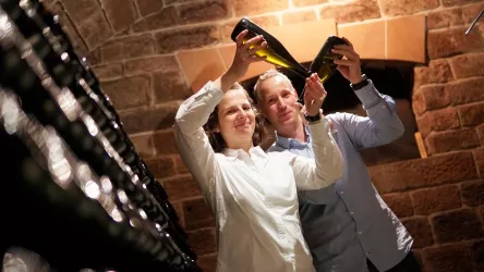 Barbara Roth &Thorsten Ochocki im Sektrüttelkeller