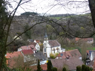 Blick auf Schweisweiler