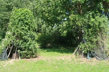 Spielplatz Minfeld Tipis