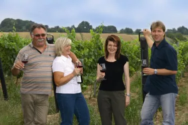Familie Heintz (© Weingut Heintz, Minfeld)