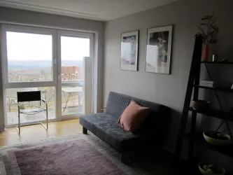 Ausblick Wohnzimmer