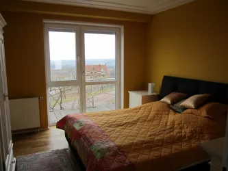 Ausblick Schlafzimmer