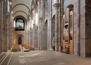 Die Chororgel und die Hauptorgel im Speyerer Dom (© Domkapitel Speyer, Klaus Landry)