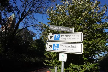Wegweiser (© Stadt Speyer, Tourist-Information)
