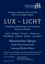 Programmflyer (© Motettenchor Speyer)