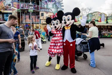 Micky und Minnie Maus (© Johannes Stender)