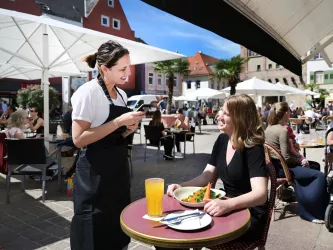 Gast im Außenbereich (© Klaus Landry 2020)
