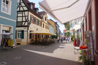 Blick in die Korngasse Richtung Altpörtel (© Stadt Speyer  Schmitt)