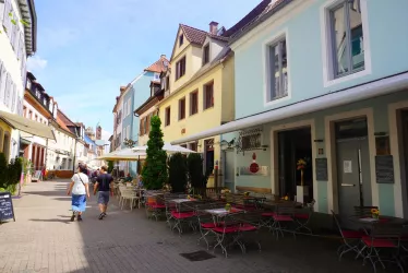 Blick in die Korngasse zum Dom (© Stadt Speyer  Schmitt)
