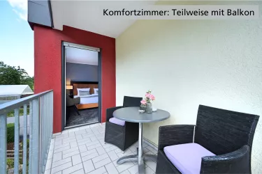 Komfortzimmer – Size: M(edium) - Teilweise mit Balkon