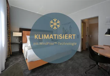 Klimatisierte Zimmer mit WindfreeTechnologie