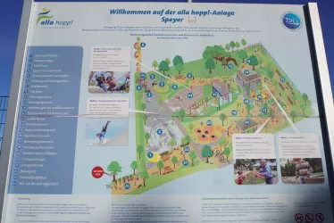 Lageplan (© Stadt Speyer, Tourist-Information)