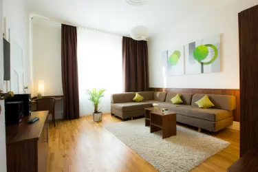 Superior Apartment "701" - Wohnzimmer (© Christian Heck)