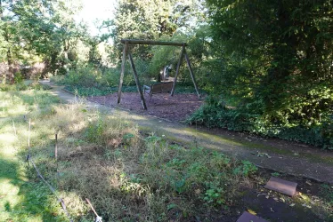 Kräutergarten mit Hollywood Schaukel (© Stadt Speyer, Tourist-Information)