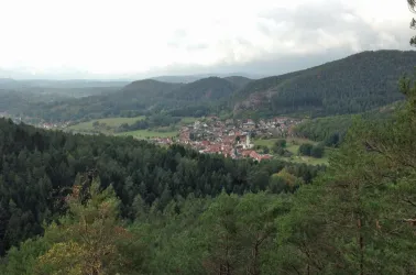 Blick vom Hasentisch (© W.Naab)