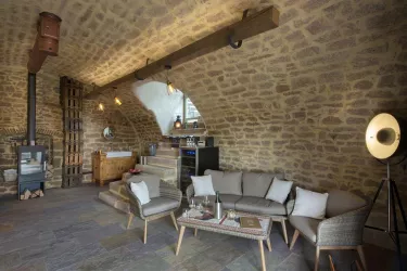 Weinlounge (© Burggarten Appartements)