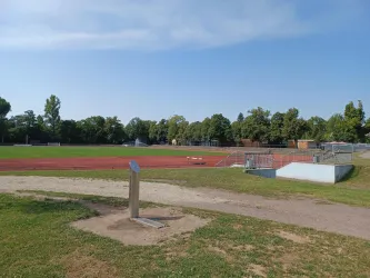 Die Stadt Landau und die Energie Südwest sorgen für Erfrischung und bieten allen Durstigen kostenfreies Trinkwasser an. Auf Knopfdruck sprudelt das Wasser aus dem Brunnen.
