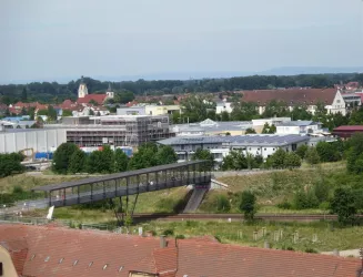 Sicht auf Queichheim (© Doris Prokop)