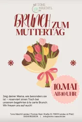 Eine fröhliche Oster-Dekoration mit gelben Narzissen. Informationen zu einem Osterbrunch und Kinderaktivitäten in einem Garten.