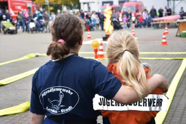 Auch die Jugendfeuerwehr wird am Tag der offenen Tür dabei sein.