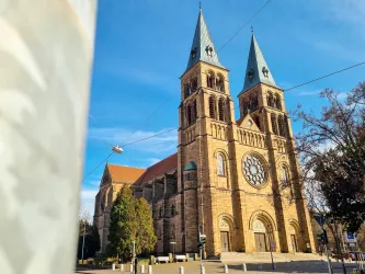 Blick zur Marienkirche