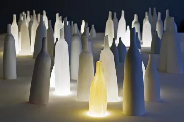 Christine Toewe "Whispering bottles"