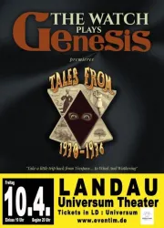 KONZERT_ The WATCH plays Genesis_poster