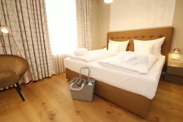 Doppelzimmer (© Hotel Amelie, Fotograf Ronny Breitkreuz, Hotel Hoc)