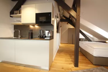 Appartement - Kitchenette (© Hotel Amelie)