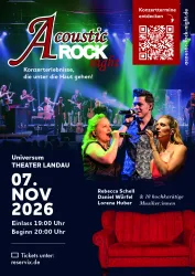 Acoustic Rock Night Plakat