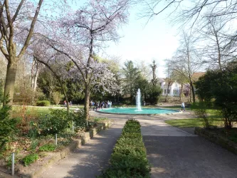 Wasserspiel im Goethepark