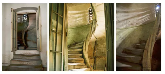 Treppenturm Steinwendeltreppe in Renaissanceform