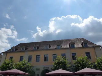 Blick von Norden auf das  Französisches Tor