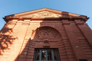 Ehemaliges Stadttor der Vauban Festung: Französisches Tor Landau, Ansicht von Süden