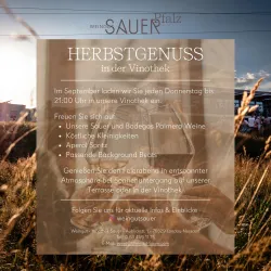 Herbstgenuss in der Vinothek Sauer 3