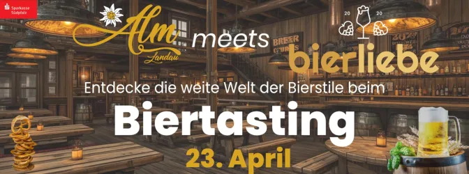 Ein goldenes Schild mit dem Schriftzug "Alm" und einer Edelweiss-Blume. Es zeigt eine elegante und einladende Präsentation.