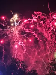Höhenfeuerwerk