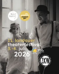Das Zentrum für Kultur- und Wissensdialog (ZKW) der RPTU Kaiserslautern-Landau lädt am 3. und 4. Juli zum Theaterfestival kaufkunst,- „Die Goldenen Zwanziger“ in die Landauer Innenstadt ein. Im Rahmen des Kultursommers Rheinland-Pfalz verwandeln sich zentrale Plätze und Kulturorte der Stadt in eine lebendige Bühne für Theater, Musik, Tanz und Performances.